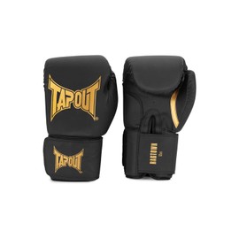 Tapout Ragtown 960010 Boxing Gloves Faux Leather 14 oz Black / Gold