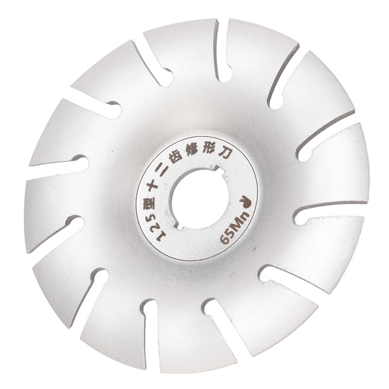 Wood Carving Disc Shaping Wheel 125mm Stainless Steel 12T Accessory