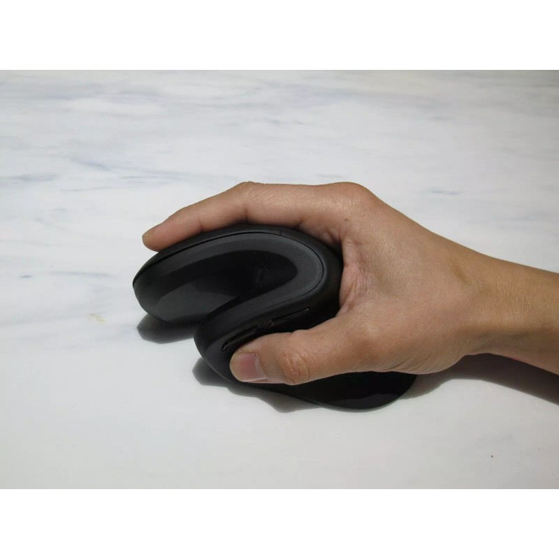 MOJO Perfect Grip Bluetooth Vertical Silent Mouse Dual Mode 2.4GHz