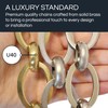 RCH Hardware CH-14-BRZ Brass Chandelier Chain, Bronze (1 Foot)