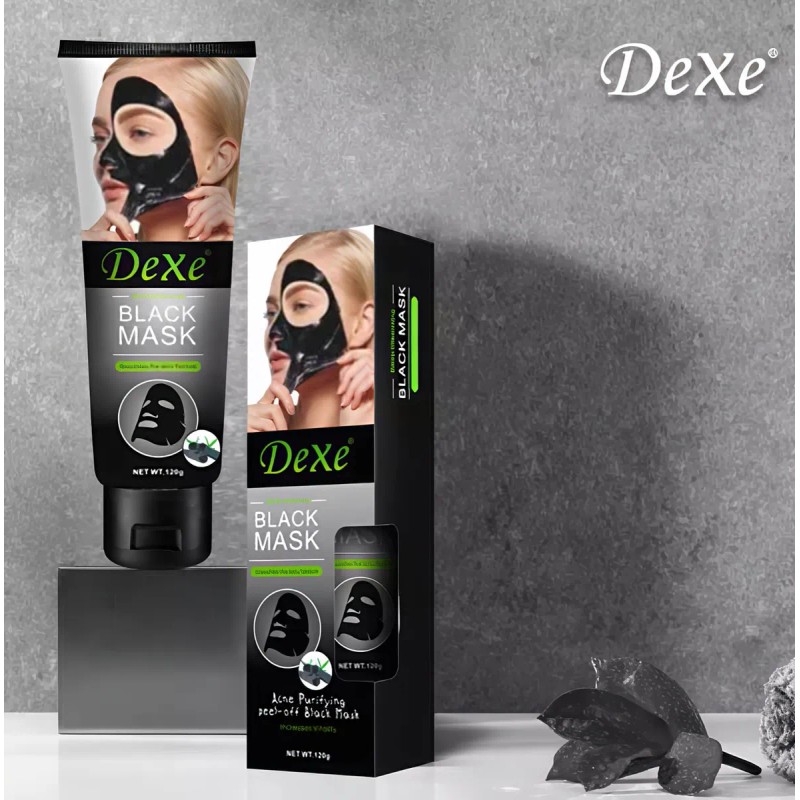 🔥 Dexe black mask mascarilla carbón activado elimina puntos negros