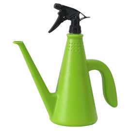 1pc Green Watering Can with Sprayer Multi-Function Watering Pot for Gardening Lightweight and Flower Sprayer for Indoor and Outdoor Use
