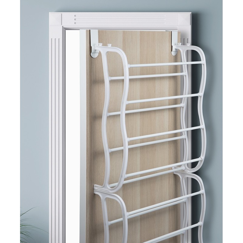 OxGord Shoe Rack for 36 Pair Over the Door Shelf