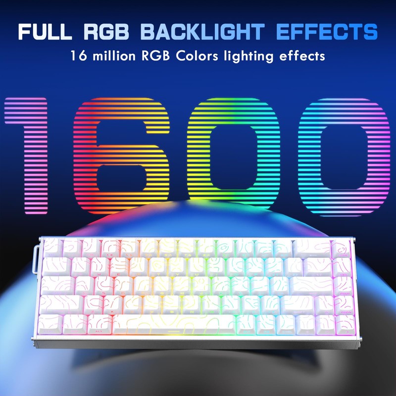 ATTACK SHARK X68MAX HE 60% Wired Magnetic Switch Keyboard,Full Aluminum
