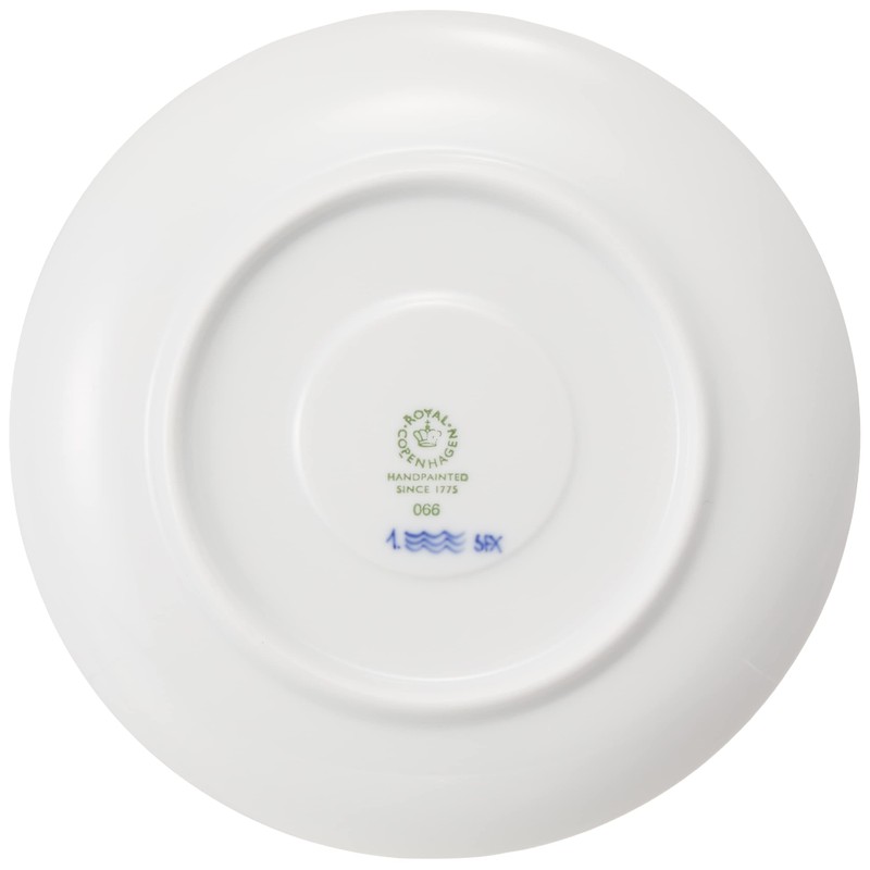 Royal Copenhagen 1016756 Blue Fluted Plain Cup & Saucer, 8.5