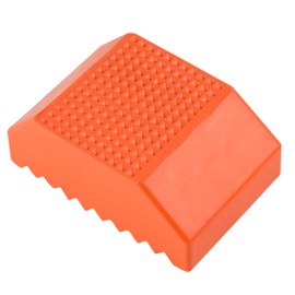 Cannon Sports Football Kicking Tee - Durable Rubber Construction for Extra Points & Field Goals, Improves Accuracy and Distance (Block, Orange, 2 Inch)