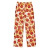 IHCVHQX Pajama Pants Pizza Pepperoni Pattern Soft Pajama Sleep Pant
