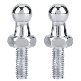 Ball Bolts, 2 Pieces Ball Bolts Car Stainless Steel Ball Bolt M6 for Gas Struts Ball Head Cover for Universal Gas Spring Support