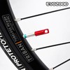Red Presta Valve caps 2 in 1 Bike tire caps