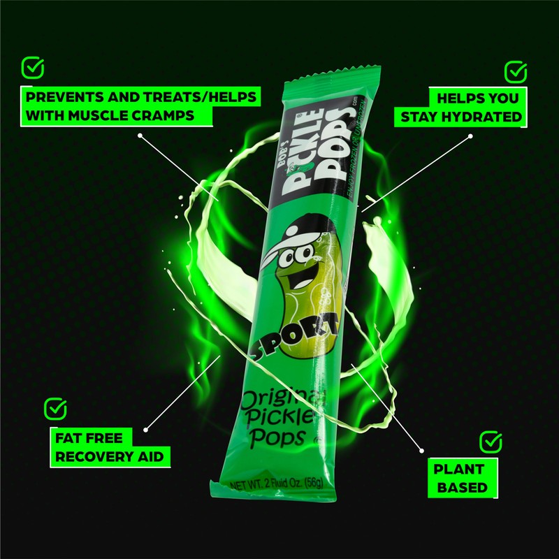Bob's Pickle Pops - Original Dill Juice Flavor Ice Pops