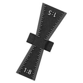 CENPEK Dovetail Jig Aluminium Dovetail-Shaped Line Drawing Template Featuring 1:5 1:8 Slopes for Woodworking DIY Wooden Joints