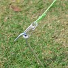 Set of 50 Carabiners, Mini Carabiners, Snap Hooks, Stainless Steel,
