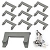 Hinge Restrictor Clip, 86 Degree Angle Restriction Hinge Clip for