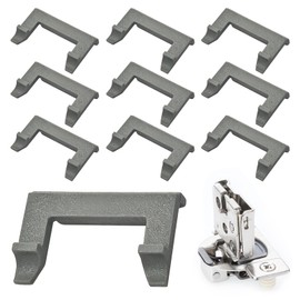 Hinge Restrictor Clip, 86 Degree Angle Restriction Hinge Clip for Cabinet Door Hinges, 90° Opening Cabinet Hinge Restrictor Clip for Soft Close Hinges, Soft Close Cabinet Door Hardware Limiter 10 PCS