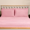 OHS Pink Pillow Cases 4 Pack, Teddy Pillows Side Sleeper