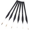 Small Paint Miniature Brushes Fine Tip 6pc Paintbrushes Set for