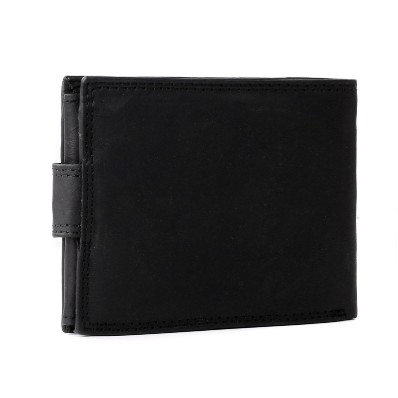Wedmay Genuine Leather Wallet with RFID for Men's Coin Compartment