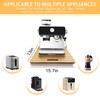 Appliance Slider - Sliding Tray for Coffee Maker with 360°