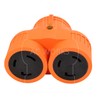 AC WORKS L14-30 30Amp 4-Prong Locking Generator Distribution Cord (L14-30