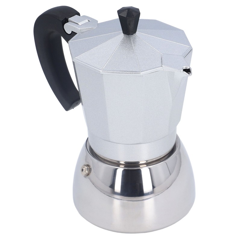Stovetop Coffee Maker 6 Cup Moka Pot Delicious Coffee Making
