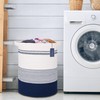 COMSE Extra Large Blanket Basket, Tall Laundry Basket, Nursery Hamper,