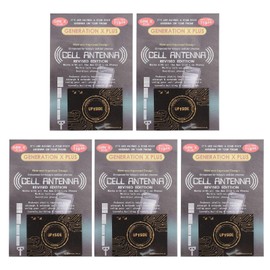 5PCS Phone Signal Stickers, Cell Signal Antenna, Outdoor and Indoor Use, for Phones, Walkie Talkies, Buzzers