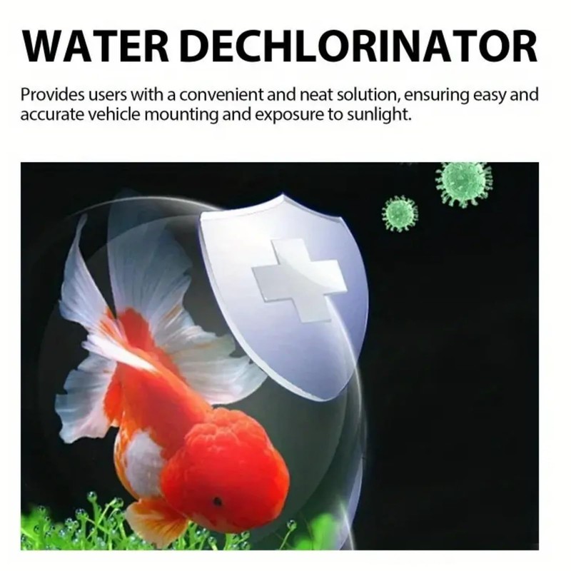 3PCS Powerful Aquarium Water Purification Tablet,Fast Water Purification,Portable Aqua Water