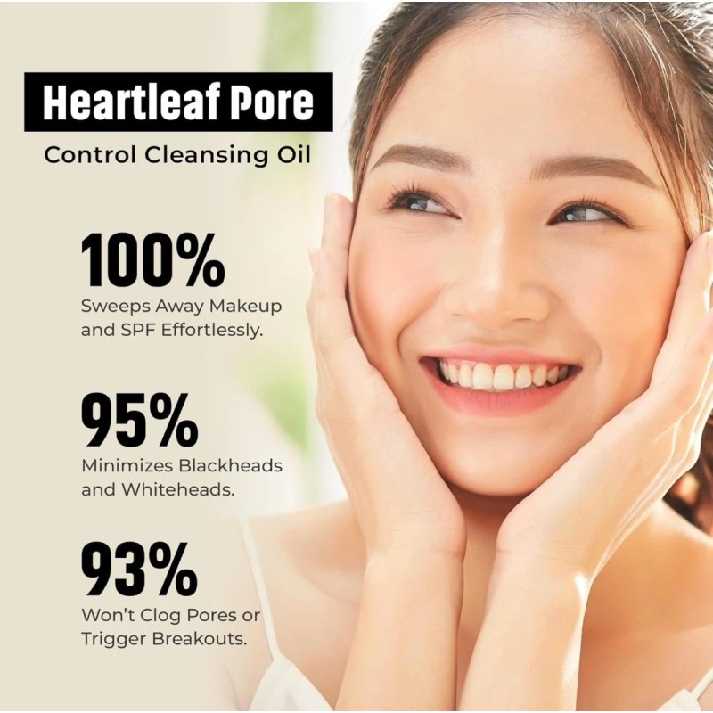 Jozy Pore Cleansing Oil - Lightweight Makeup & Blackhead Remover