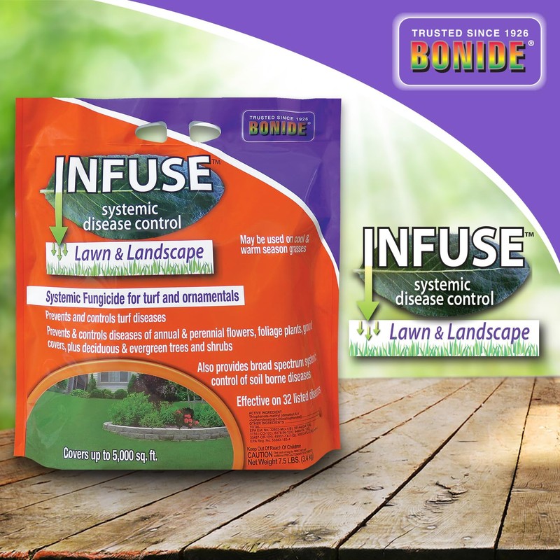 Bonide Infuse Lawn & Landscape Systemic Disease Control, 7.5 lb.