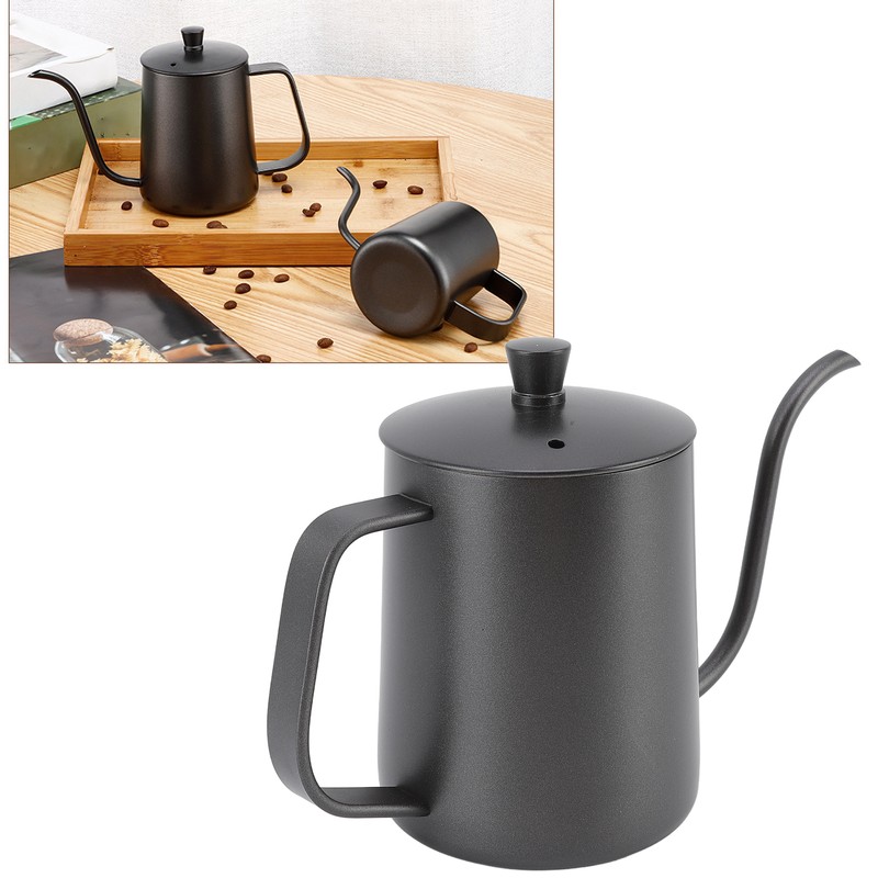 Pour Over Coffee Kettle Stainless Steel Handheld Narrow Drip Spout