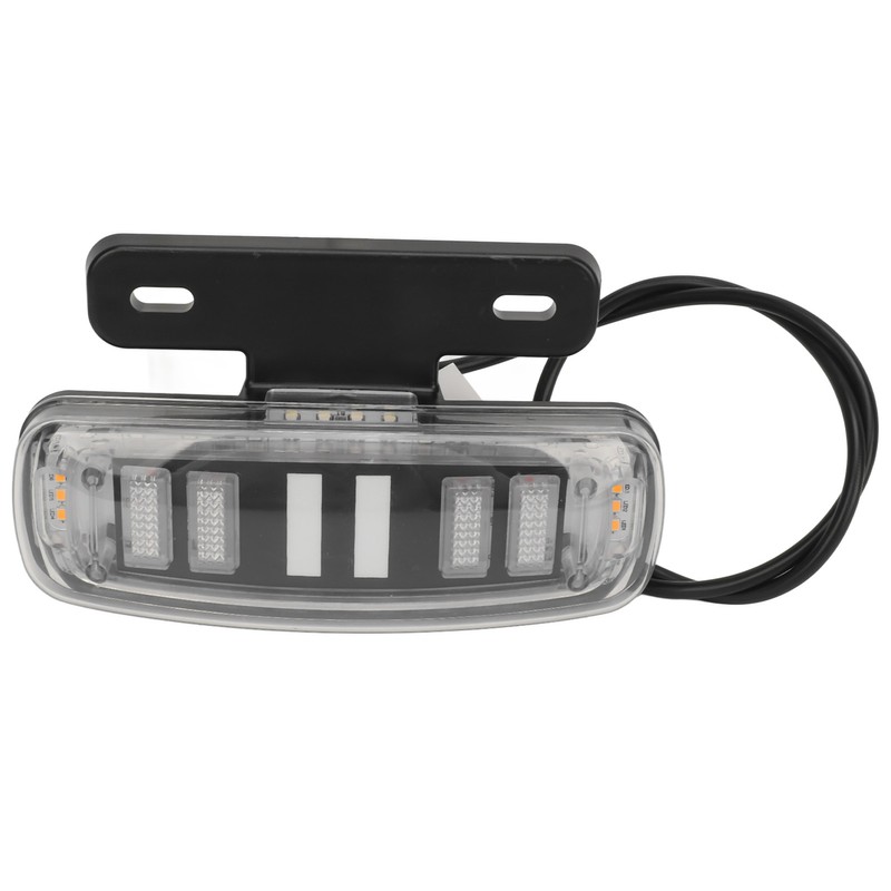 12V Motorcycle Tail Light Brake Turn Signal Light with License