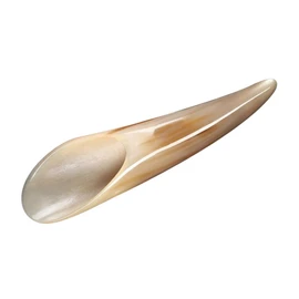 Healeved Versatile Body Massager Natural Buffalo Horn Gua Sha Tool for Scalp Face Neck Back