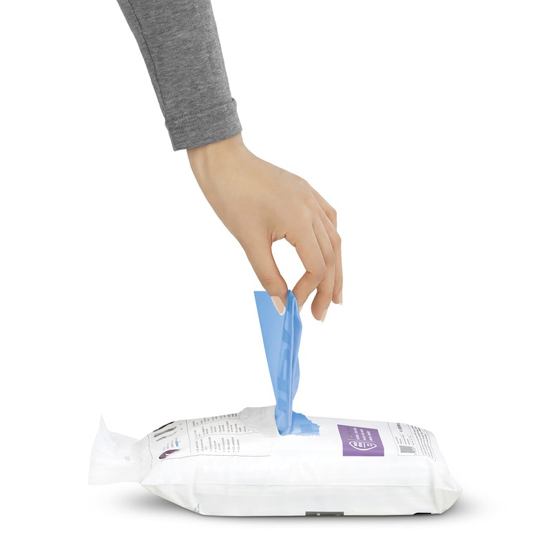 simplehuman Code H 60 Count, Genuine Custom Fit Liners, Drawstring