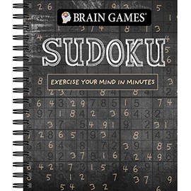 Brain Games - Sudoku (Chalkboard #1): Exercise Your Mind in Minutes (Volume 1)