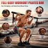 Kit de barra de pilates con bandas de resistencia, equipo