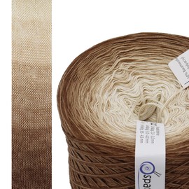 Bobbel Ombré II, Gradient Yarn 267 g, 4-Ply 1000 m for Knitting and Crocheting, Yarn, Wool, Yarn for Knitting and Crocheting (284)