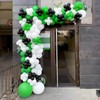 Green Black Balloons, Ousuga 30 pcs 12 Inch Matte Black