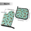 Oven Mitt and Pot Holders, 2 Piece Set, Dachshunds On