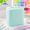 Marker Pen Case for Art Supplies – Large Capacity Zipper
