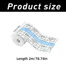 15 cm x 2 m tattoo plaster, waterproof plaster, second skin plaster for tattooed skin