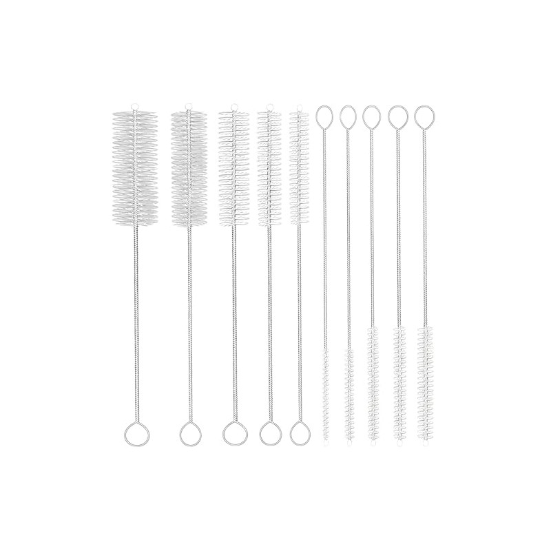Timotech U Chef Set 10 Piezas Cepillo Limpiador de Popotes