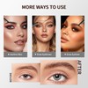 Eyebrow Pencil with 4 Micro-Fork Tip Long-lasting Waterproof Eyebrow Pen