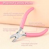LEONTOOL Mini Nipper, Tool, Handicraft, Spring Included, Small Nipper, Diagonal