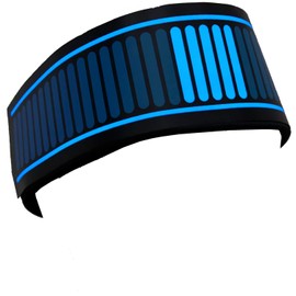 Ucult Sound-activated LED headband open air festivals must haves DJ gadget, blue