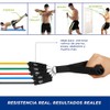 BREEZEE Bandas de Resistencia Kit 11 Piezas, 5 Niveles 10–30
