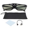 DLP Link 3D Glasses 144Hz Rechargeable High Light Transmission 3D