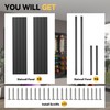 RORA Slat Wall Paneling Garage Slat Wall Storage Systems 2x4