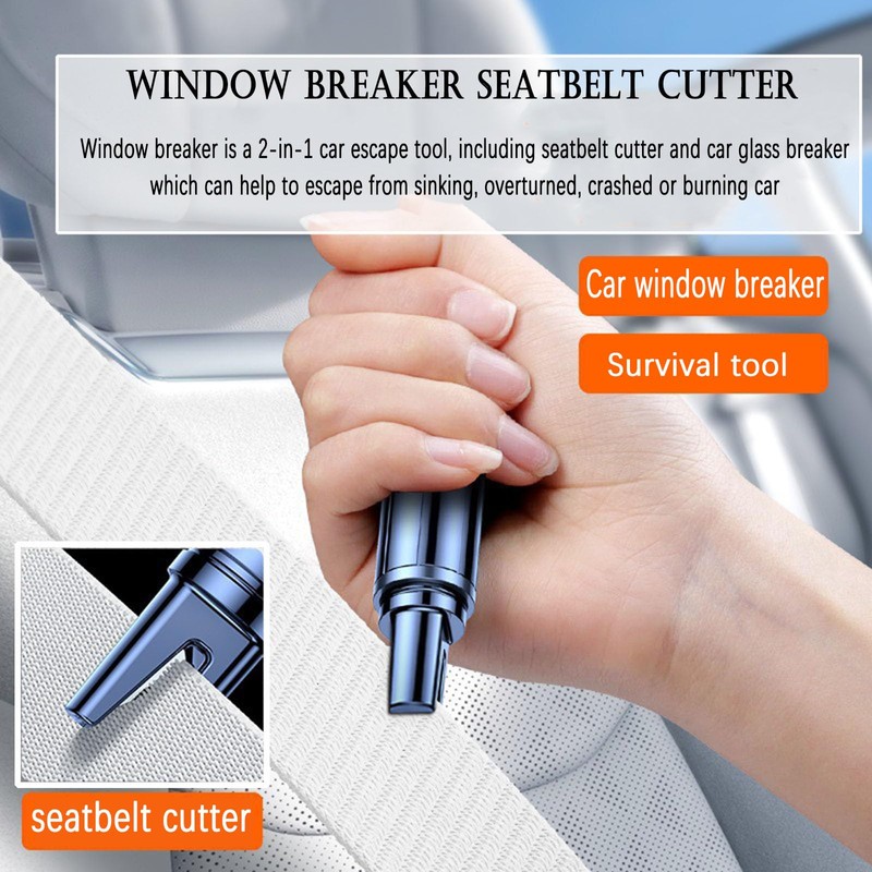 Window Breaker Seatbelt Cutter Hammerdex Car Automotive Emergency Escape Survival