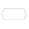 SATO 26x12mm White Wavy Edge Permanent Labels (18k) Genuine SATO