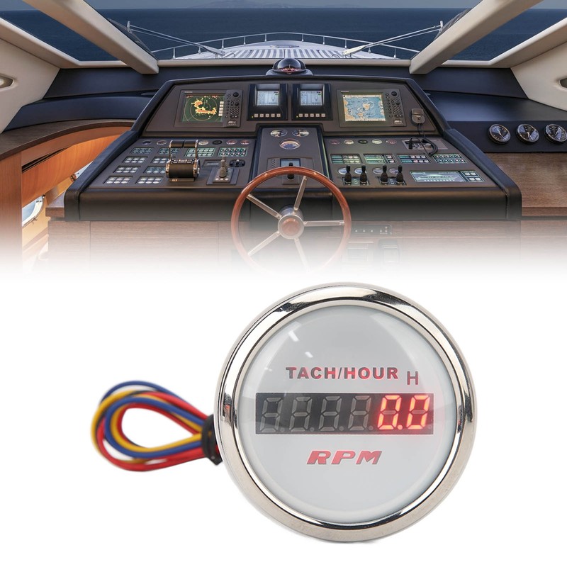 2in Digital Tachometer Accurate Digital Display Tacho Gauge for RV